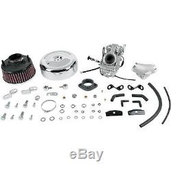 Mikuni HSR45 Smooth Bore Total Carb Kit for Harley Davidson Evo Big Twin 1984-99