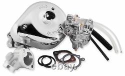 S&S 11-0407 Shorty Super E Carburetor Kit 84-92 Harley EVO Big Twin