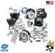 S&S 96 BIG BORE STROKER HOT SET UP KIT With S&S HEADS HARLEY 1993-'99 EVO 90-0123