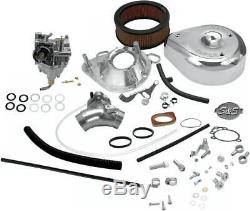 S&S Cycle 11-0419 Super E Shorty Carburetor Kit Complete Harley 93-'99 Evo BT