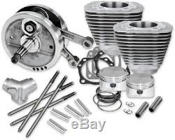 S&S Cycle 91-7660 Big Bore 96 Sidewinder Kit for Harley 1984-'99 Evo