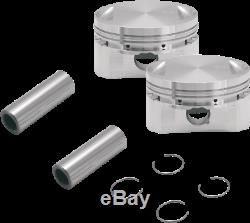 S&S Forged Piston Kit 106-5554 Harley EVO (84-99)- 89