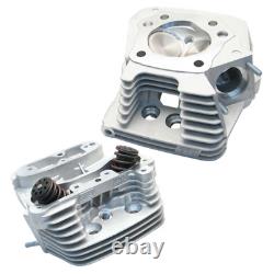 S&S Natural Super Stock Replacement Cylinder Head Kit Harley Evolution 1984-1999