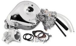 S&S Shorty Super E Carburetor Kit Evo Evolution Big Twin Harley 11-0407