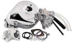 S&S Shorty Super E Carburetor Kit Harley EVO Big Twin (93-99) 80 11-0419