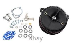 S&S Stealth Air Cleaner Kit Stage 1 Intake 93-99 Big Twin Harley Evo Super E G