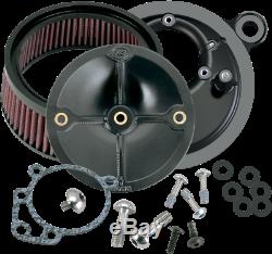 S&S Stealth Air Cleaner Kit for Stock Fuel System Harley EVO Big Twin (93-99)