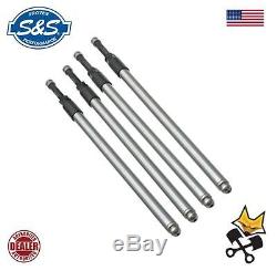 S&s Quickee Adjustable Pushrod Kit Harley 1966-99 Evo Shovel 107 111 & S&s 88