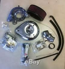 S&s Super E Carburetor Kit Manifold And Air Cleaner For 84-91 Harley Evo
