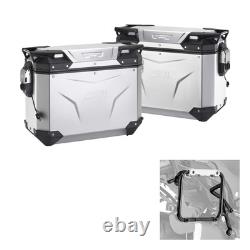 Set Suitcases GIVI Outback Evo Smart Anodized for Harley / Pan America 1250