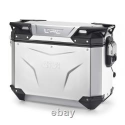 Set Suitcases GIVI Outback Evo Smart Anodized for Harley / Pan America 1250