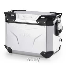 Set Suitcases GIVI Outback Evo Smart Anodized for Harley Pan America 1250