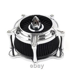 Spike Air Cleaner Intake Filter Kit For Harley Touring EVO 93-07 Dyna FXR 93-17