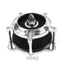Spike Air Cleaner Intake Filter Kit For Harley Touring EVO 93-07 Dyna FXR 93-17