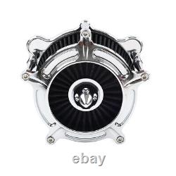 Spike Air Cleaner Intake Filter Kit For Harley Touring EVO 93-07 Dyna FXR 93-17