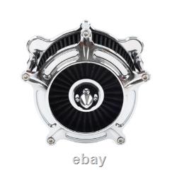 Spike Air Cleaner Intake Filter Kit For Harley Touring EVO 93-07 Dyna FXR 93-17