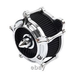 Spike Air Cleaner Intake Filter Kit For Harley Touring EVO 93-07 Dyna FXR 93-17