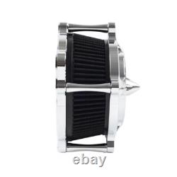 Spike Air Cleaner Intake Filter Kit For Harley Touring EVO 93-07 Dyna FXR 93-17