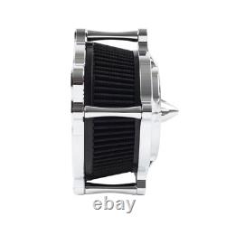 Spike Air Cleaner Intake Filter Kit For Harley Touring EVO 93-07 Dyna FXR 93-17