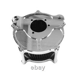 Spike Air Cleaner Intake Filter Kit For Harley Touring EVO 93-07 Dyna FXR 93-17