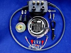ULTIMA Single Fire Programmable Ignition Kit Harley EVO/Blockhead-USA made Coil