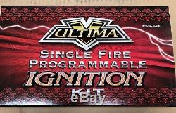 Ultima Single Fire Programmable Ignition Kit with Coil Harley Evo Big Twin & XL