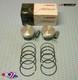 WISECO 3.4955 PISTON KIT P3, HARLEY DAVIDSON 1340 EVO 85-99 Flat Top 8.5.1 CR