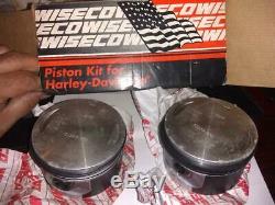 WISECO V-TWIN PISTON KIT 1340 EVO BIG TWIN 101 COMP K1665 MC Harley-Davidson