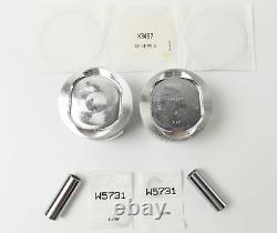 Wiseco 1986-2011 Harley Davidson Evo Sportster 883 Piston Kit 47072 K1655