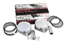 Wiseco Forged Piston Kit 111 Compression. 020 Over K1691 Harley B/T Evo 1984-99