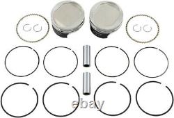 Wiseco K0215P2 Tracker Pistons +0.20 Bore 1340 Harley Evo Big Twin 84-99