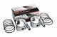 Wiseco K1667 Forged Dome Piston Kit, 101.020 Over, Harley Evo 80 C. I