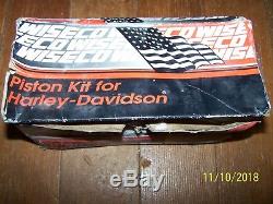 Wiseco Piston K Kit Std. Bore Harley Davidson 80ci 1340 Evo Big Twin 101 Domed