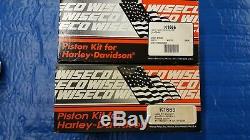 Wiseco Piston Kit K1669 Harley Evo Big Twin 1340 1984-1999 4604p4 3537x 101